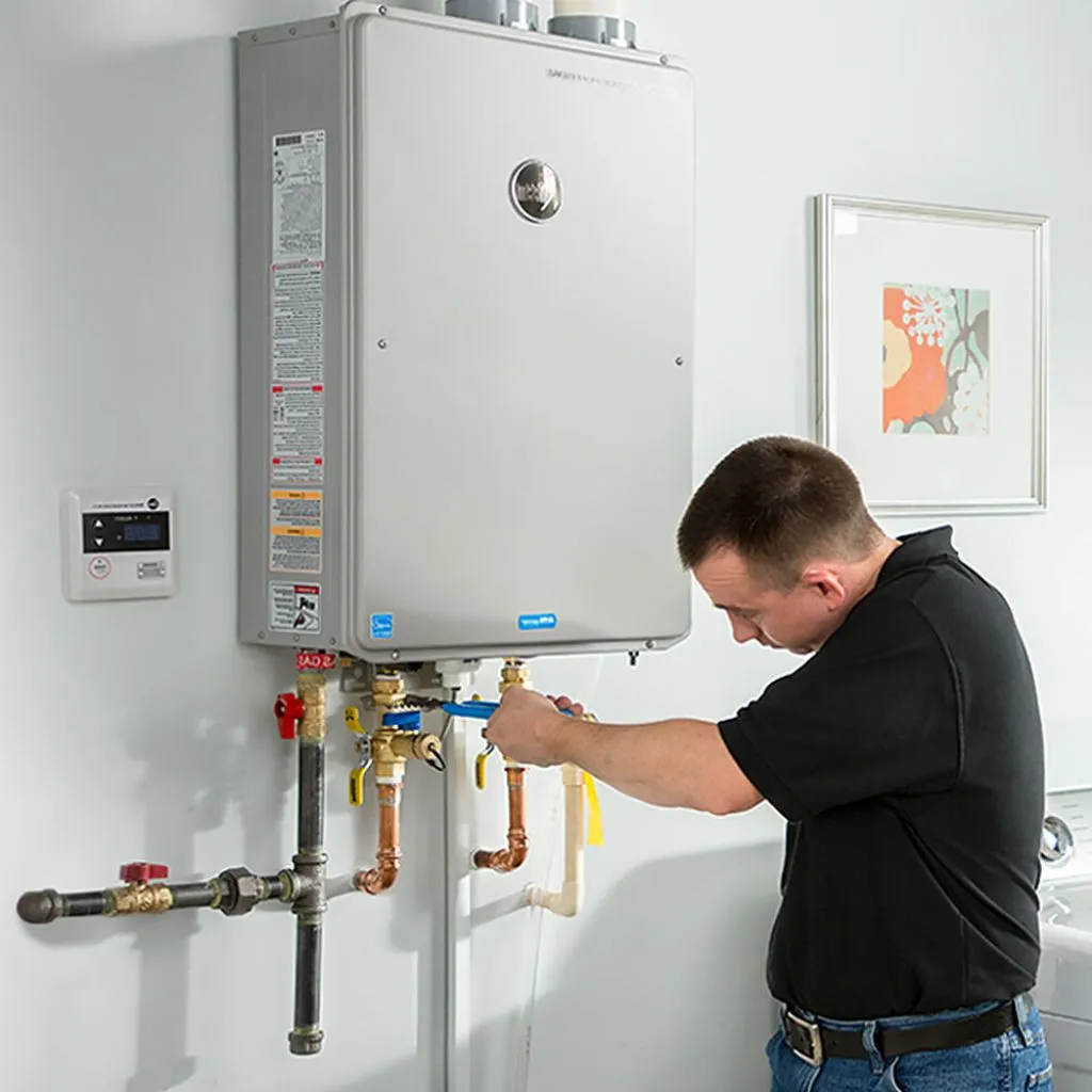 tankless water heater repair in Mexia, TX